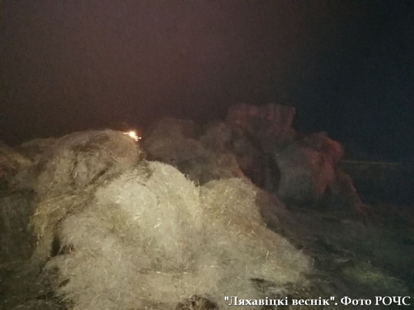 В Ляховичском районе в поле сгорело 135 тонн соломы В Ляховичском районе в поле сгорело 135 тонн соломы