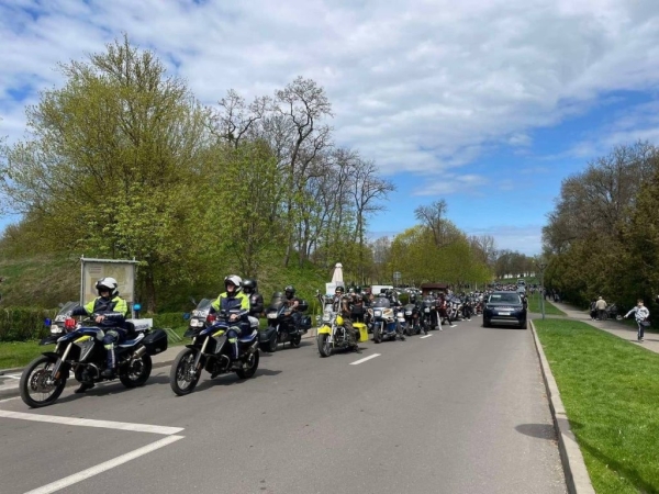 Сегодня в Бресте байкеры открыли мотосезон Сегодня в Бресте байкеры открыли мотосезон