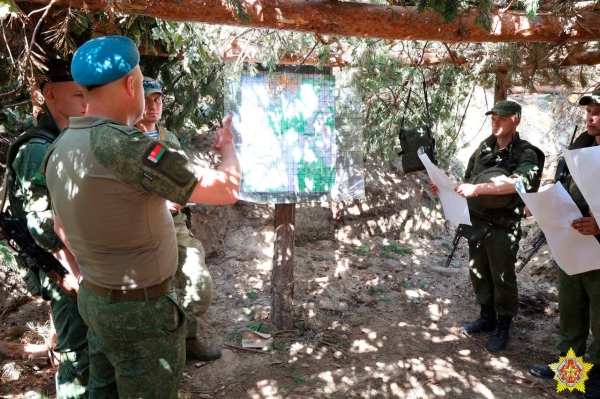 С использованием лазерного оружия. На полигоне под Брестом очередные занятия