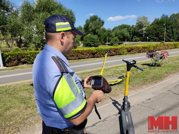 Не выше 25 км/ч! Скорость движения средств персональной мобильности начали фиксировать сотрудники ГАИ Не выше 25 км/ч! Скорость движения средств персональной мобильности начали фиксировать сотрудники ГАИ
