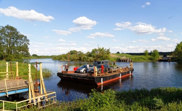 В Пинском районе запустили очередной летний паром В Пинском районе запустили очередной летний паром