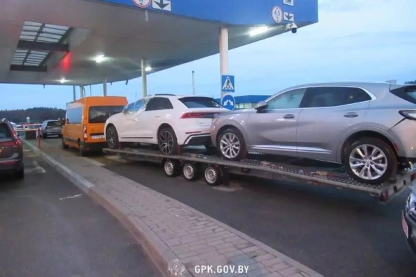 На границе с Литвой в авто на лафете обнаружили марихуану