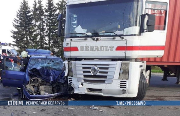 Серьёзное ДТП произошло в Беларуси: пострадали шесть человек