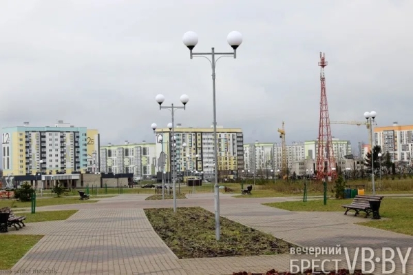 Парк тысячелетия Бреста прирос липами Парк тысячелетия Бреста прирос липами