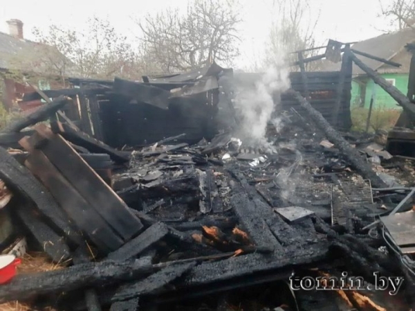 В Яцковичах под Брестом горели два дома В Яцковичах под Брестом горели два дома